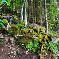 Wer mal richtig Spass haben will, GR532 zum Lac Blanc