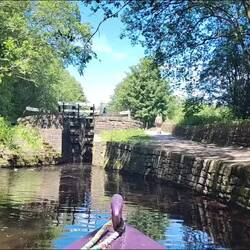Will setting the lock, driving us in at the bottom and out at the top
