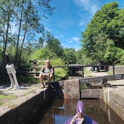 Taking a rest waiting for the lock to fill