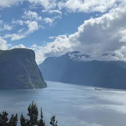 Geirangerfjord Einmündung ins Storfjord