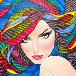 "Girl" by N. Kervan — Alsancak, İzmir.