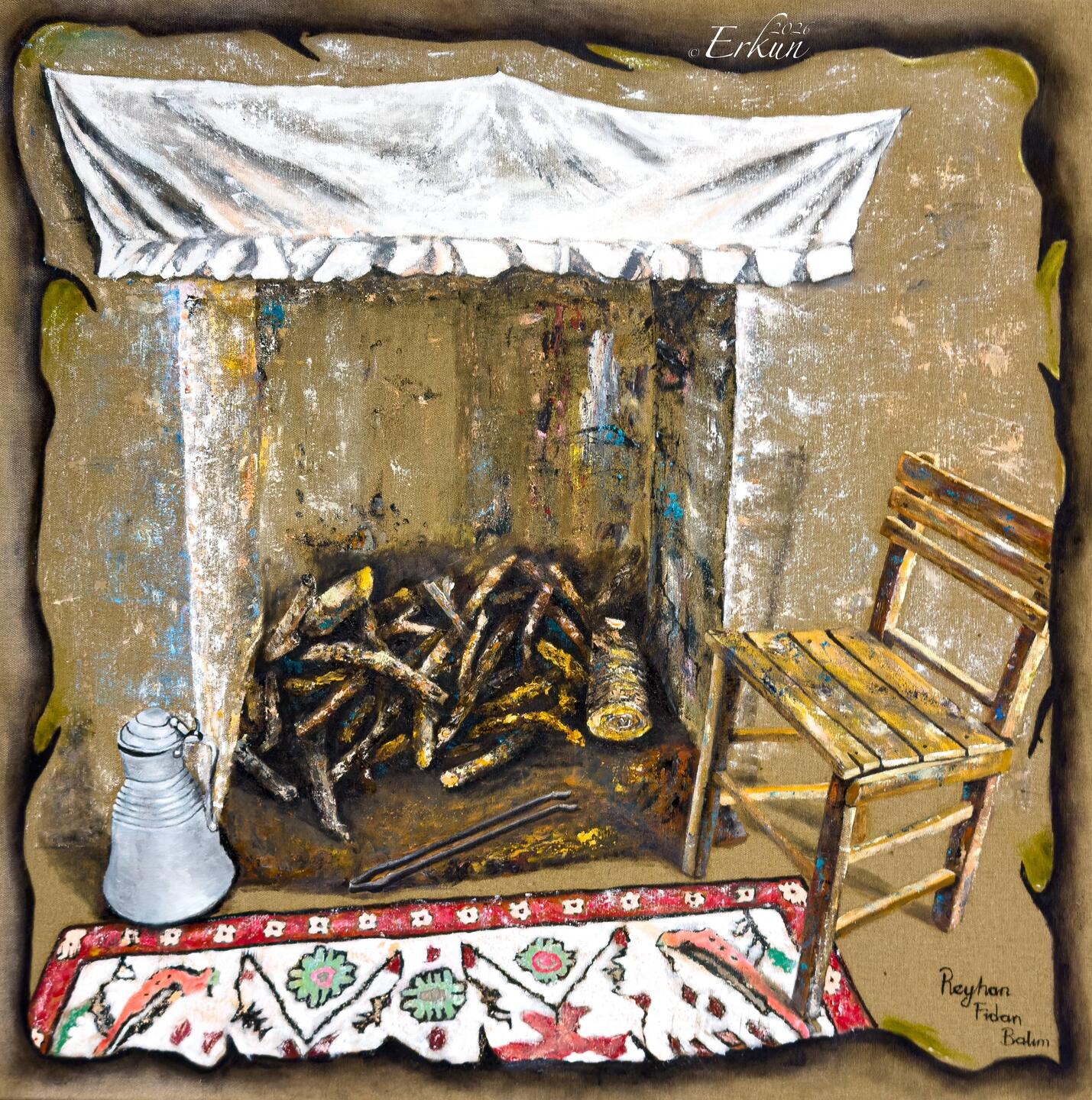 "Hearth" by R.F. Balım — Alsancak, İzmir.