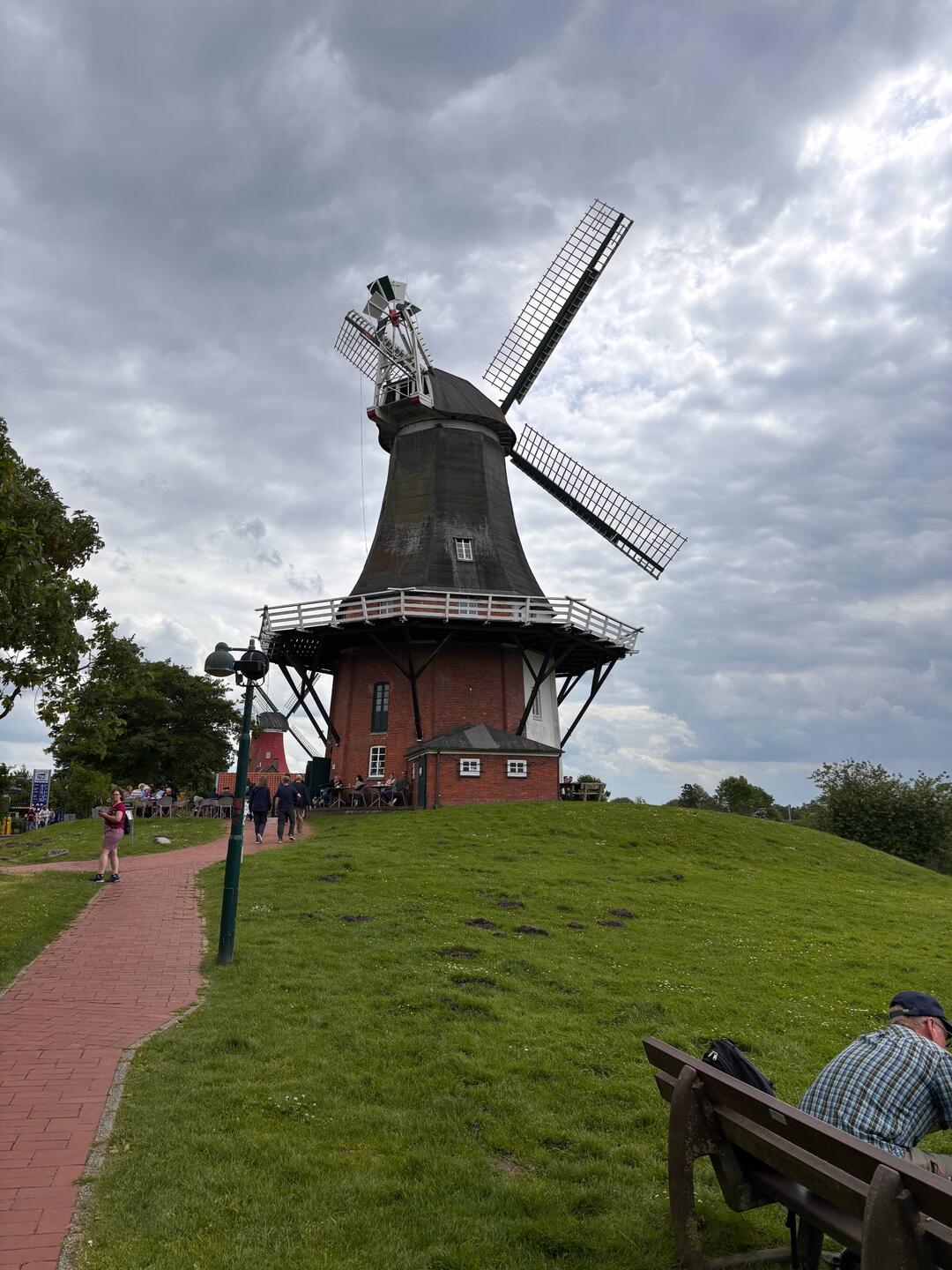 Einer der beiden Zwillingsmühlen von Greetsiel