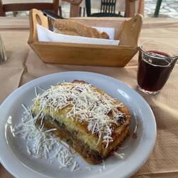 heut gibt's mal wieder Moussaka