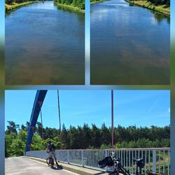 Brücke und Blick über den Elbe-Havel-Kanal