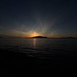Sonnenuntergang um 22:45Uhr