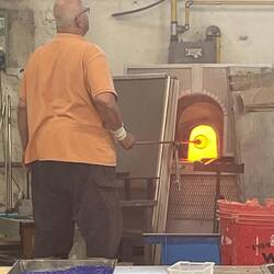 Glass-blowing