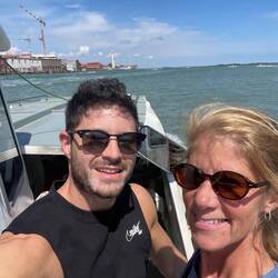 On our way to Murano