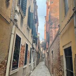 The street outside our front door