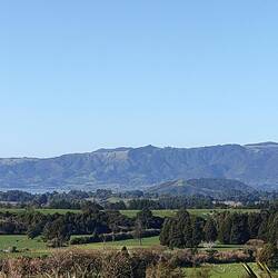 Looking back over Golden Bay