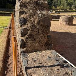 Wall construction.