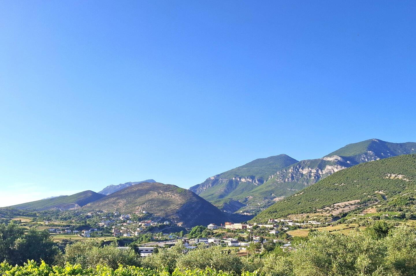 Albanische Landschaft