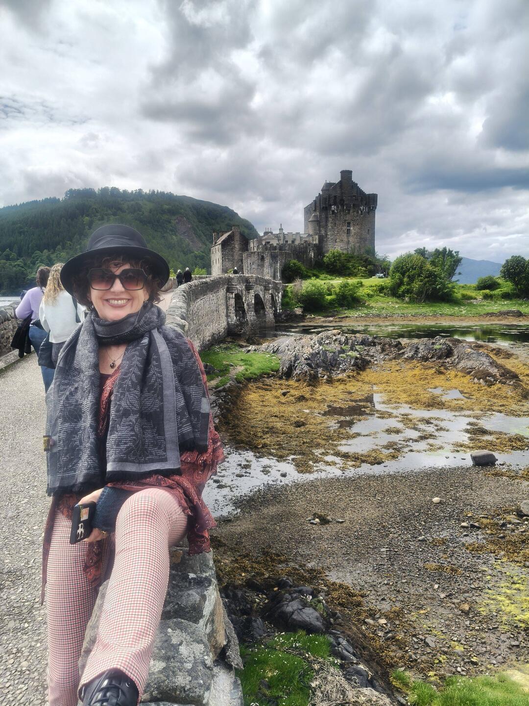 Castle guarding entry to Skye