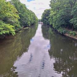 Niegripper Altkanal Richtung Burg