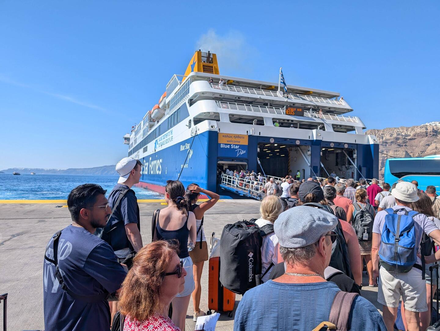 Blue Star Ferries keep the Mediterranean connected