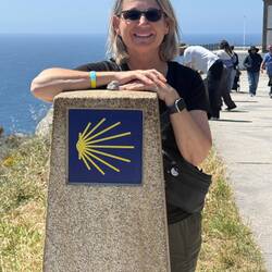 Finisterre, km 0.0 — where the Camino meets the edge of the sea. 🌊