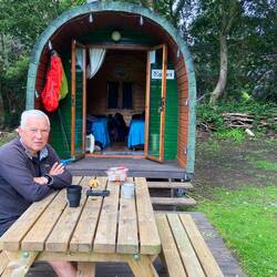 Our camping pod