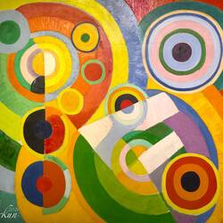 Rhythm, Joy of Life, 1930 (Robert Delaunay) ... LASM — Bayraklı, İzmir.