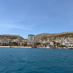 Blick auf Sarande