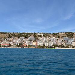 Blick auf Sarande