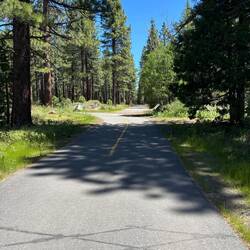Start of hiking trail