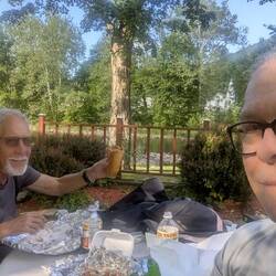 Andy Horn and Bruce Dimon