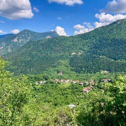 Gegen 16:00 Uhr komme ich langsam aus dem Pindos Gebirge heraus