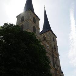 Eingangsportal von St. Michael - leider geschlossen