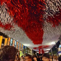 Rues en liesse pour "Independance day"