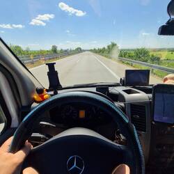 29°C Luft / 45°C Asphalt