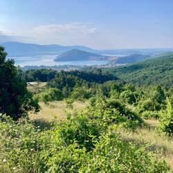 Blick zurück nach Kastoria