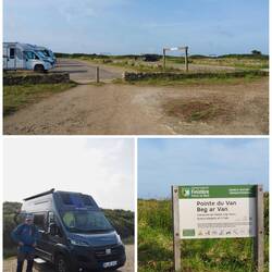 Start der Tour - Parkplatz noch schön leer
