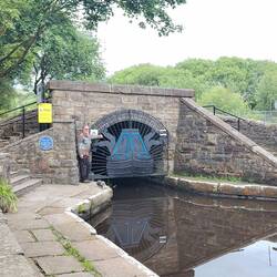 The pièce de résistance of the Huddersfield Canal. Standege Tunnel.