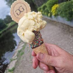 Vicky's super duper ice cream from Grandpa Greene's Luxury Ice Cream Parlour