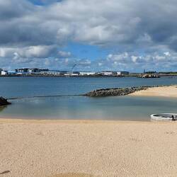 Naurholsvik Geothermal Beach