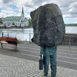 Interesting statue