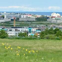 View of Reykjavik city centre from Perlan