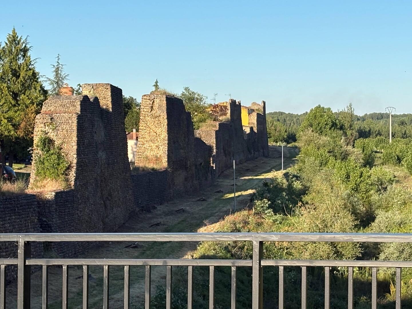 Leaving Mansilla de las Mulas.