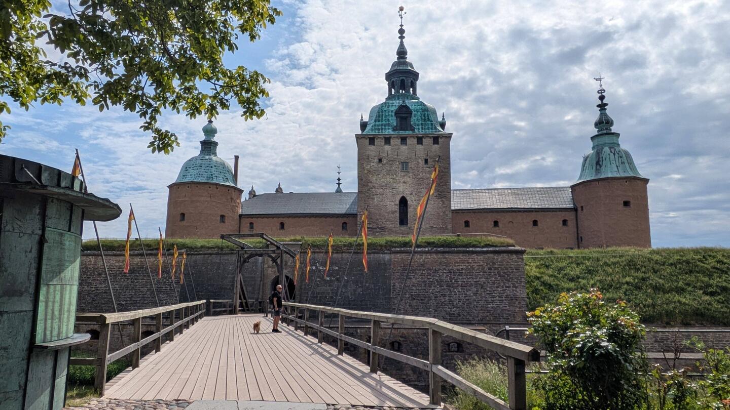 Schloss Kalmar mit Zugbrücke