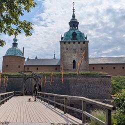Schloss Kalmar mit Zugbrücke