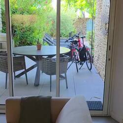 Tour of our bastidon backyard - we've loved the variety of our lodgings!