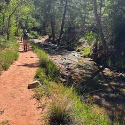 Start of Kolob Taylor Creek trail