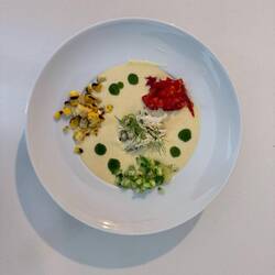 Crab and Corn Veloute