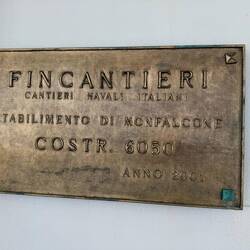 Italian made ship!