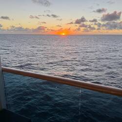 Sunset over the Pacific