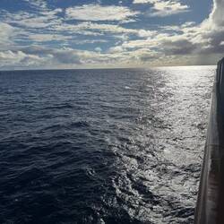 Sailing the ocean blue! Very calm thankfully