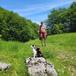 Wandern mit Leni.