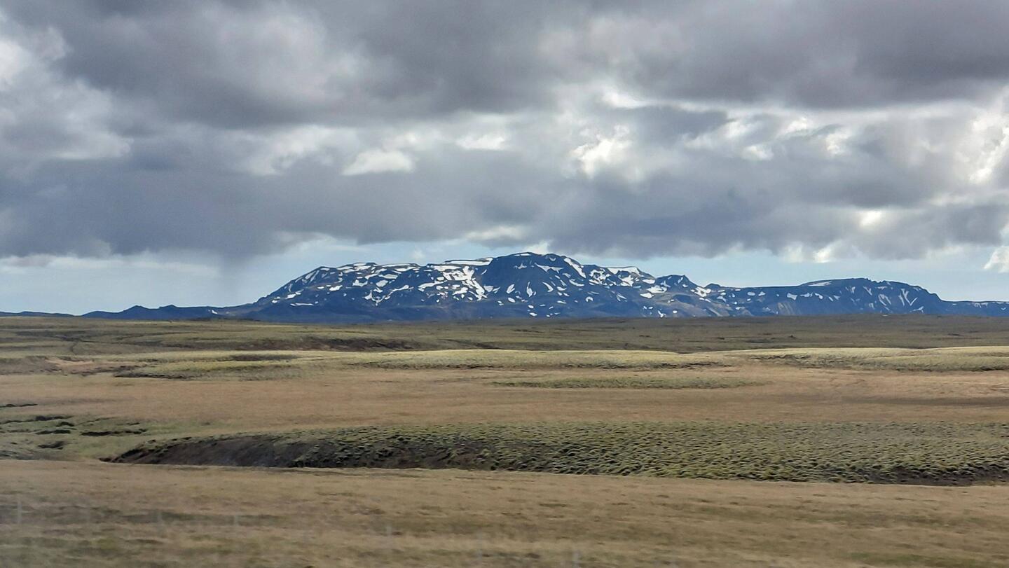 View en route to Thingvellir