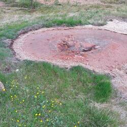 Geysir Geothermal Area; mud pool