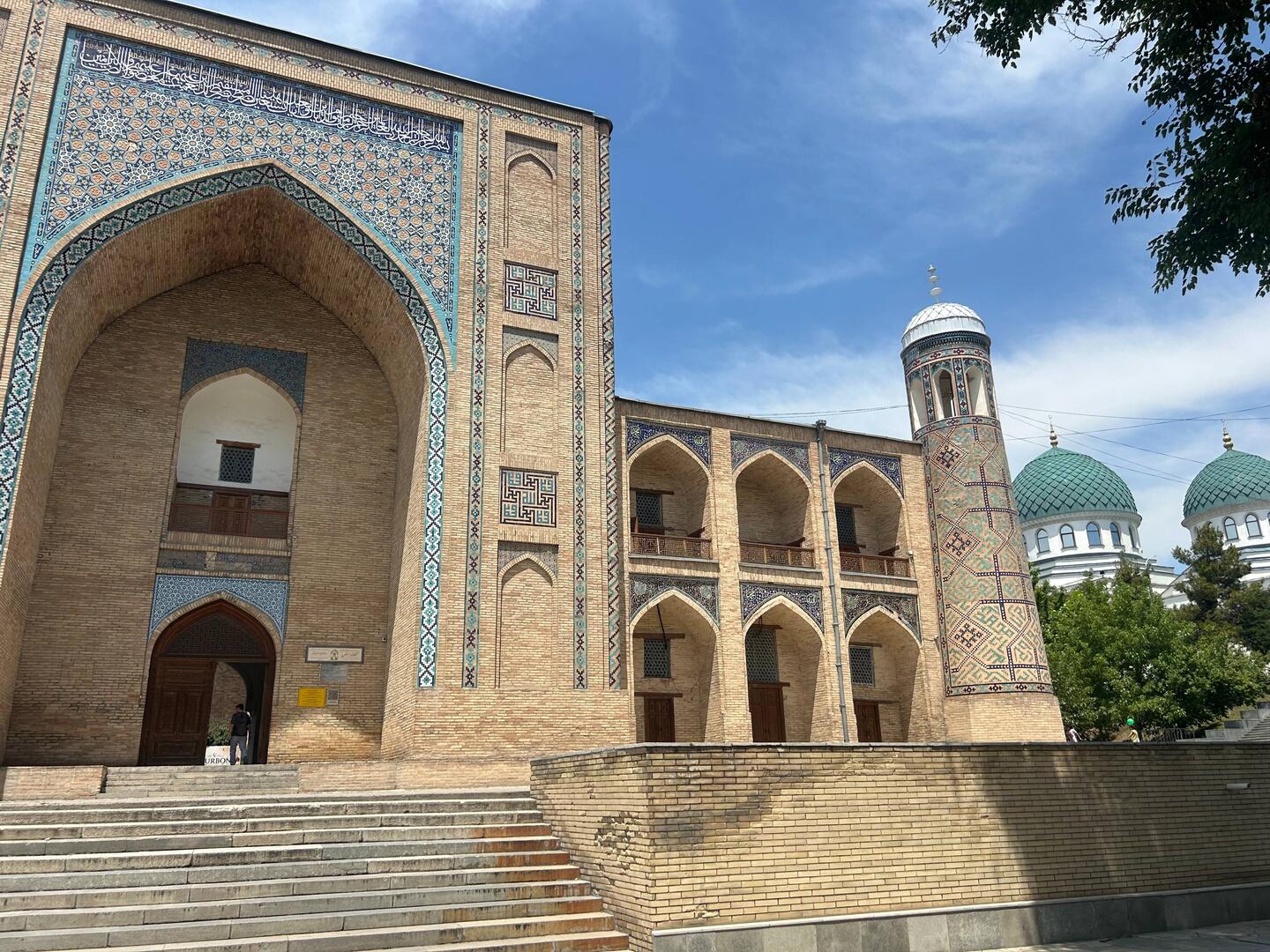Très intéressante visite guidée à Tashkent...
